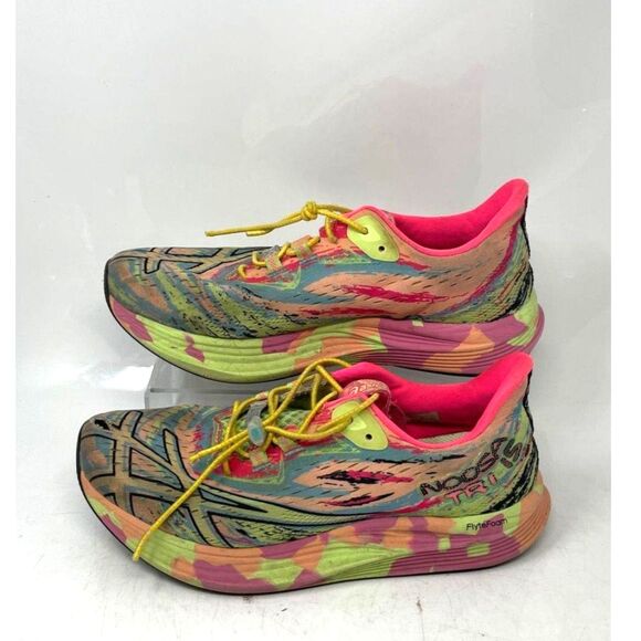 Asics Women's Noosa TRI 15 10128429 Multicolor Lace-Up Running Shoes Size 8 - Picture 1 of 7